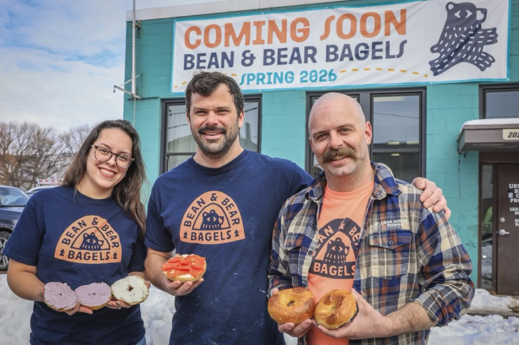 Bean and Bear Bagels team